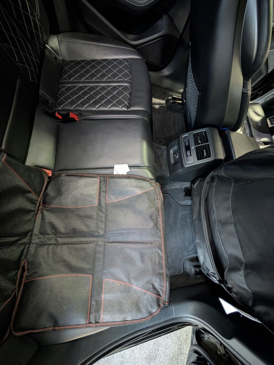 Car interior after detailing — spotless and conditioned