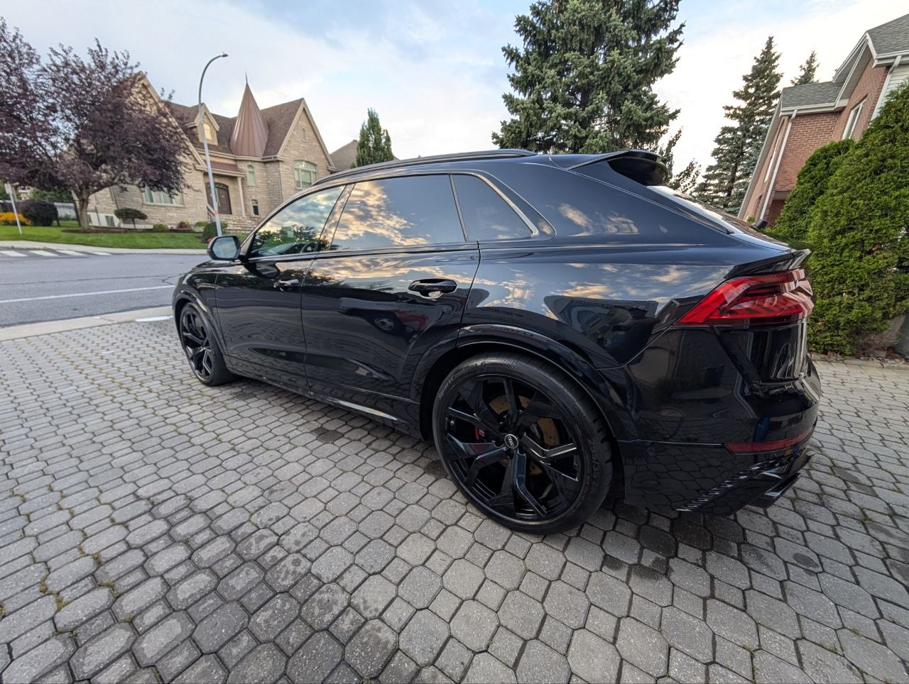 Finished Audi detail — polished