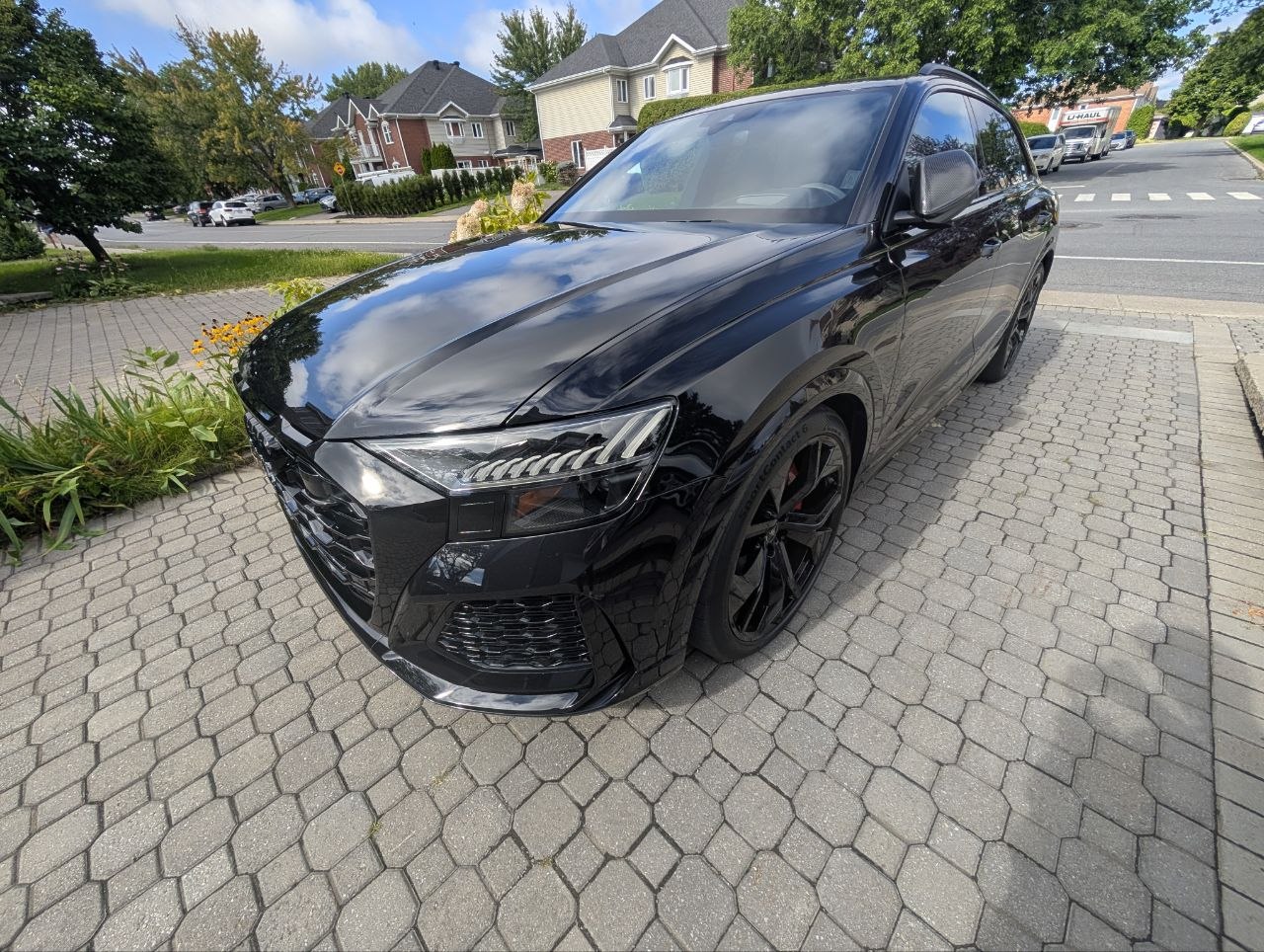 Finished car detail — clean and glossy