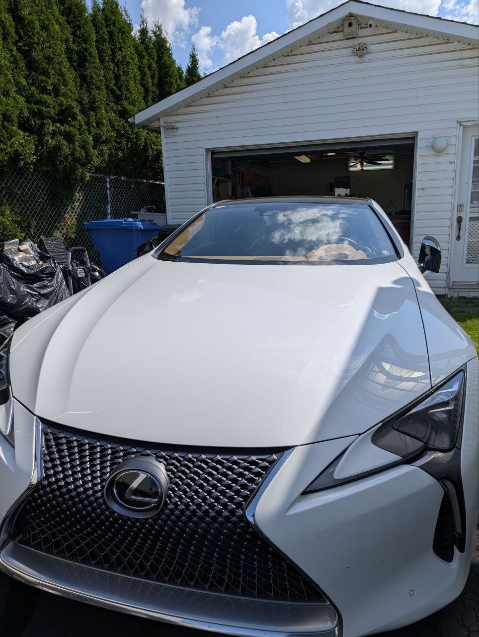 Lexus finished detail — clean and polished