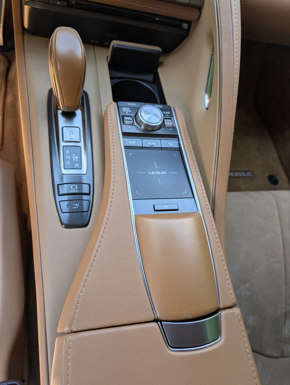 Lexus finished detail — glossy finish