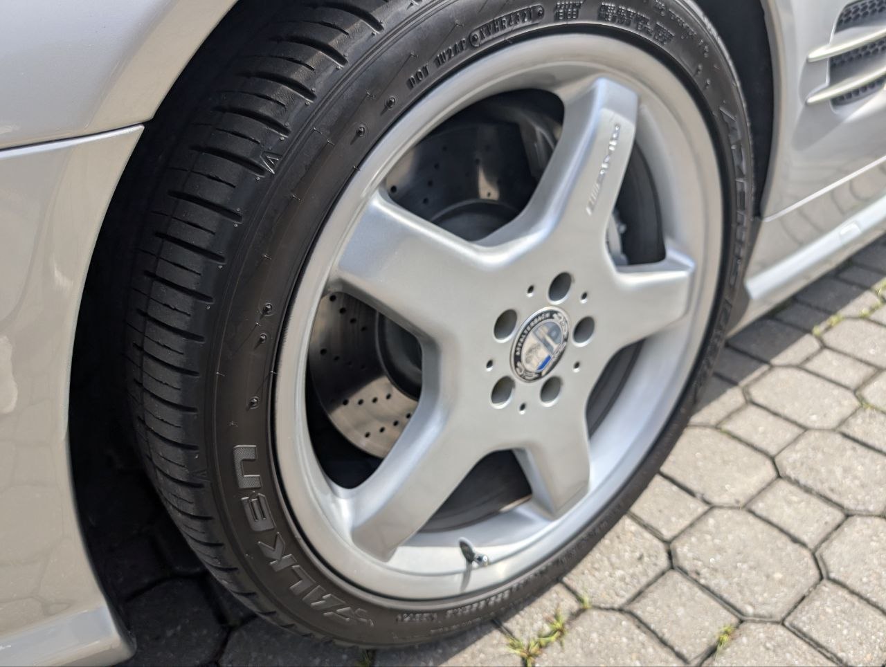 Mercedes finished detail — spotless