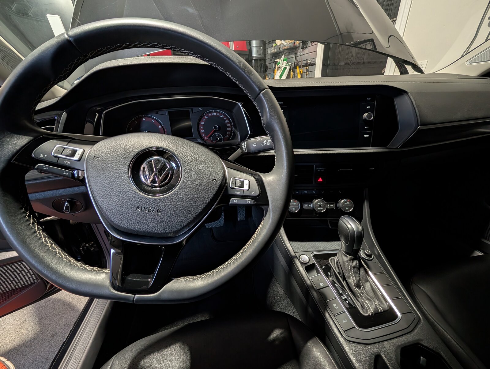 Dashboard after — pristine